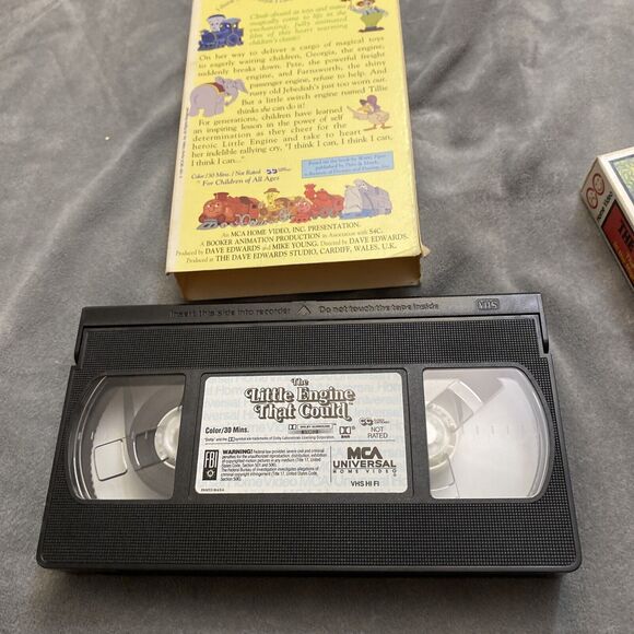 Where The Wild Things Are And The Little Engine That Could Vintage VHS Tapes - Picture 4 of 7